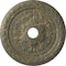 Ekena Millwork Palmetto Medallion (Canopies up to 3 5/8"), 23 5/8"OD x 3 5/8"ID x 1 5/8"P, Witch Hazel Crackle CM23PMWHC - alternate 1